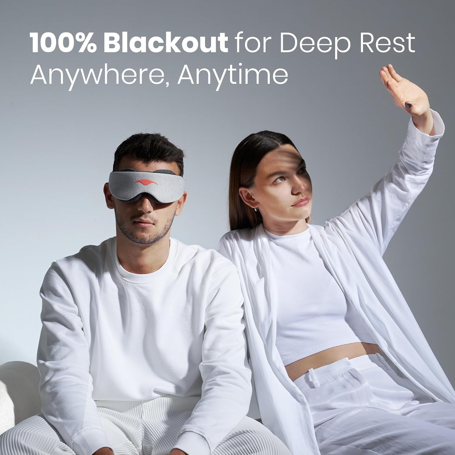 image:imageManta Sleep Pro Sleeper Bundle Manta Sleep Mask Manta Pro Sleep Mask 100 Total Blackout Fully Adjustable Zero Eye Pressure Eye Mask for Sleeping Travels and Nap