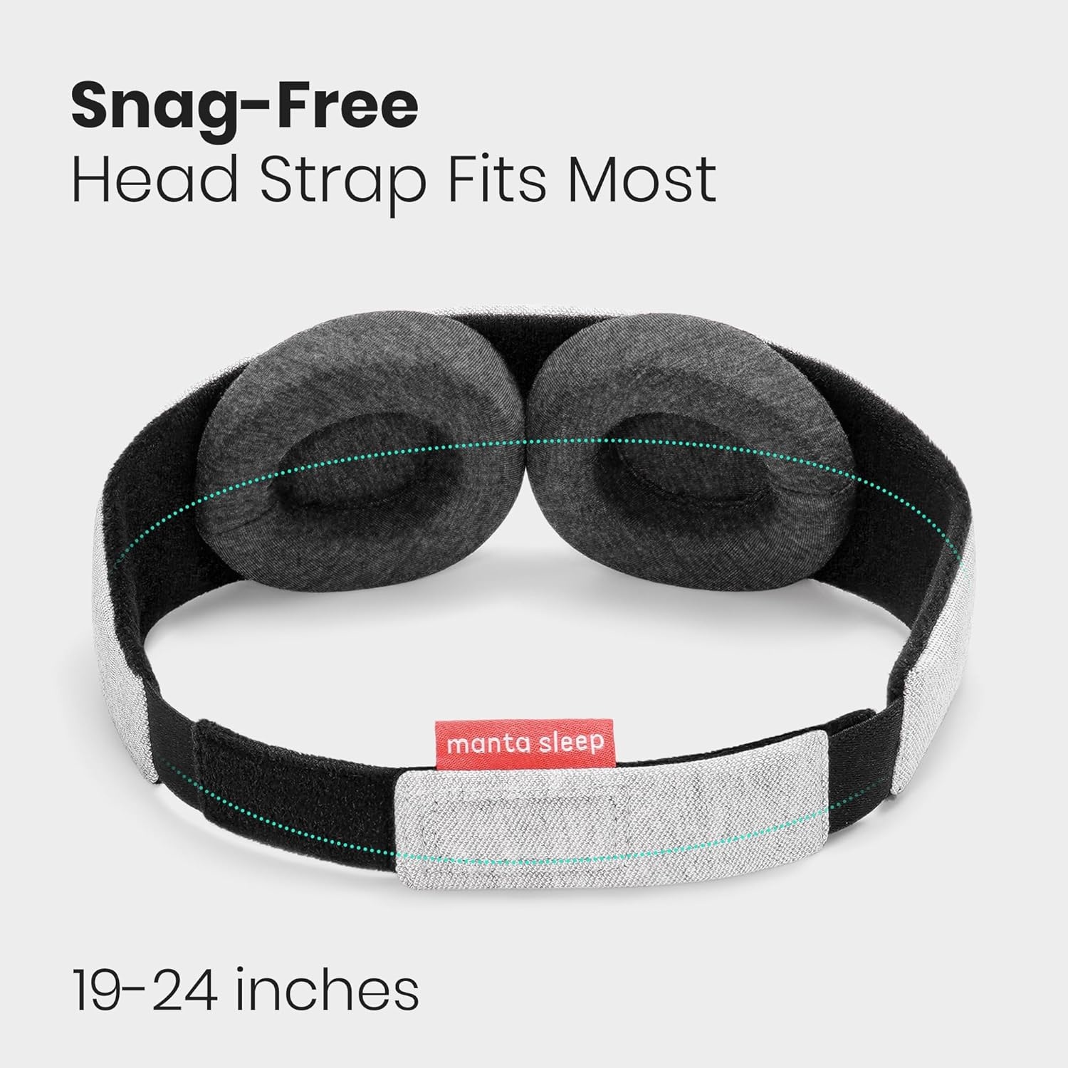 image:imageManta Sleep Pro Sleeper Bundle Manta Sleep Mask Manta Pro Sleep Mask 100 Total Blackout Fully Adjustable Zero Eye Pressure Eye Mask for Sleeping Travels and Nap