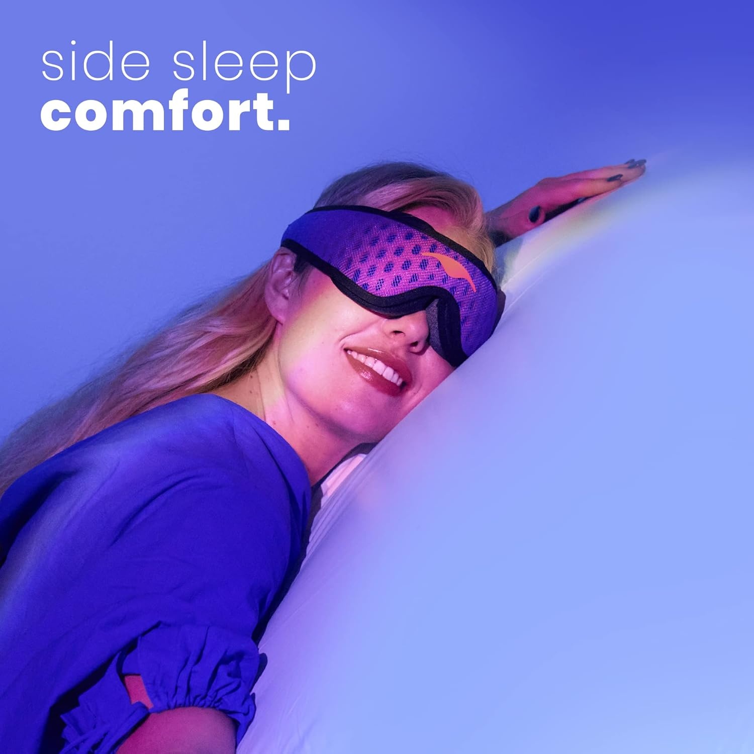image:imageManta Sleep Pro Sleeper Bundle Manta Sleep Mask Manta Pro Sleep Mask 100 Total Blackout Fully Adjustable Zero Eye Pressure Eye Mask for Sleeping Travels and Nap