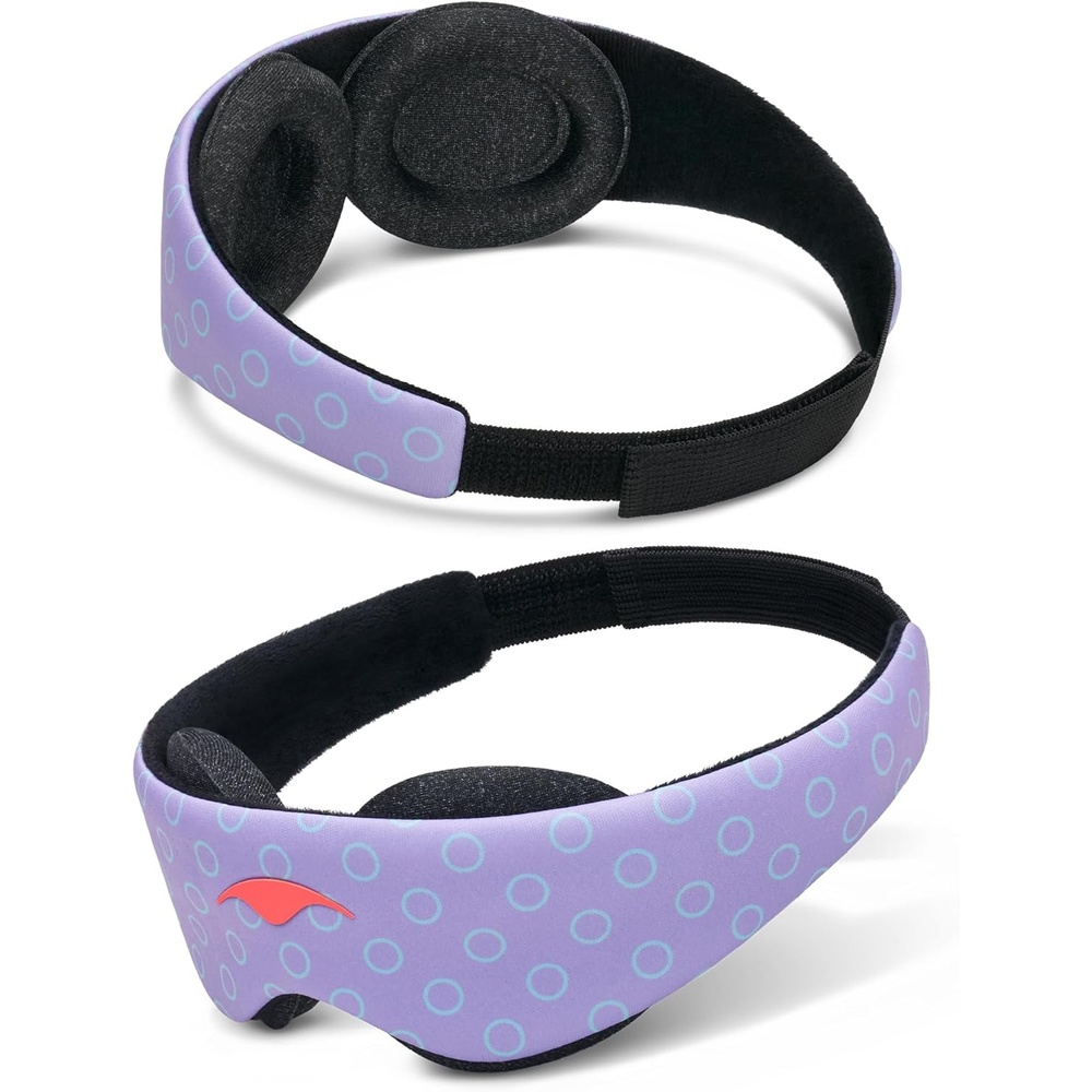 image:imageManta Kids Sleep Mask Comfy amp Cute Blackout Sleeping Mask with Adjustable Eye Cups Soft amp Breathable Machine Washable Kids Eye Mask for Girls Boys Toddler Aged 6 PeriwinklePeriwinkle