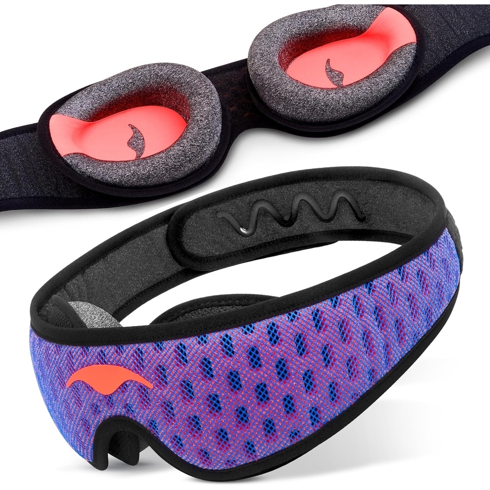 image:imageManta Pro Sleep Mask 100 Light Blocking Sleep Mask for Side Sleepers Breathable and Comfortable Spacious amp Zero Pressure for Long Lashes Perfect for SleepTravelNapShift Work