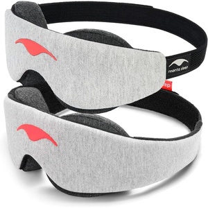 Manta Sleep Dream Duo Bundle – Manta Sleep Mask + Manta Slim Sleep Mask – 100% Total Blackout, Fully Adjustable, Zero Eye Pressure Eye Mask for Sleeping, Deep Rest, Travel, Napping