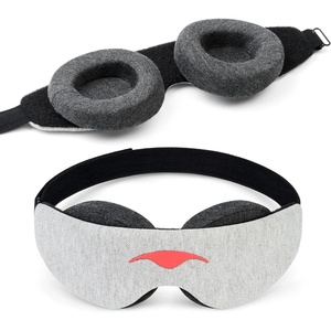 Manta Slim Sleep Mask – Ultra-Light Blackout Eye Mask with Adjustable Eye Cups, Soft Strap for Comfortable Sleep, Minimalist Design for Better Rest